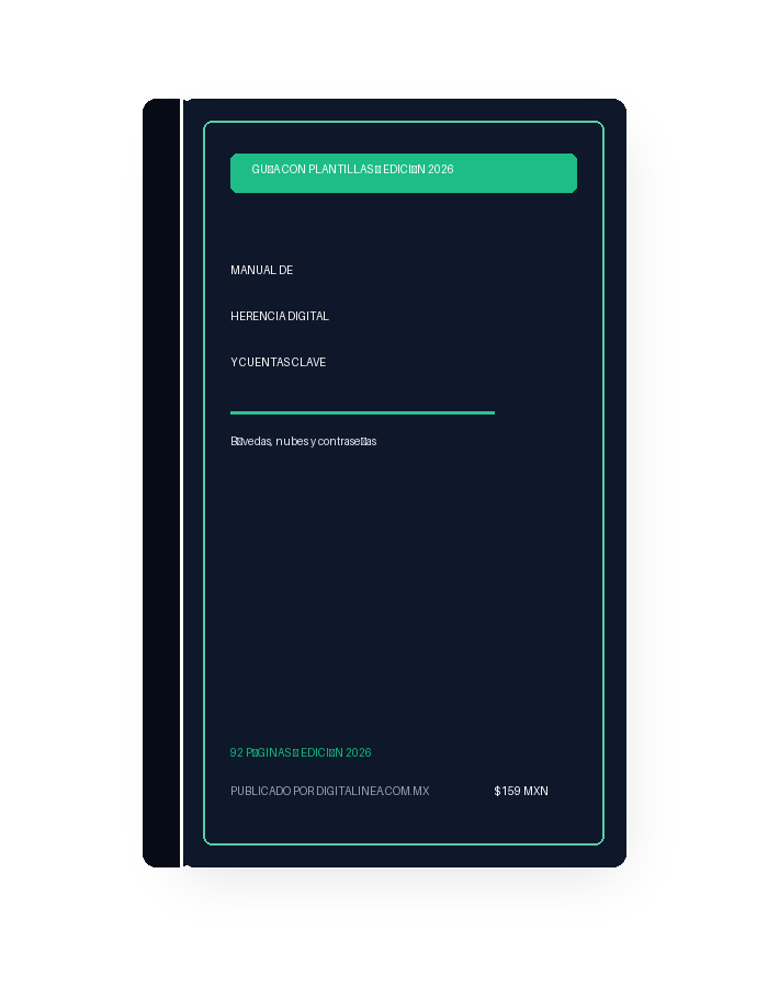 Manual de 'Herencia Digital' y Cuentas Clave